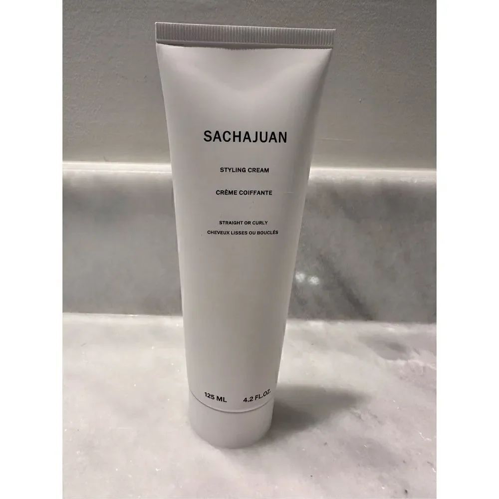 NWT Sachajuan Straight Or Curly White Styling Hair Cream 4.2fl oz